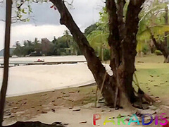 Shooting Russian Model In Paradise Turns To Into Sex - Day 2 13 Min