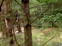 German Milf Interracial Outdoor Banged