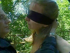 German Slave Used In The Woods - Part 1