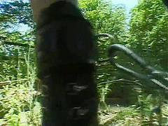 German Slave Used In The Woods - Part 1