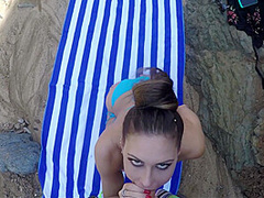 Jessica Jaymes And Van Wylde In Jessica Beach Public Pov Amateur Teaser