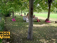Marilyn Sugar, Mona Blue And Tiffany Tatum In Teen Sluts And In Foursome