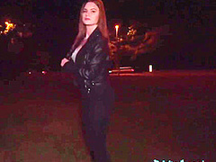 Katarina Rina, Kat Arina And Erik Everhard - Gorgeous Chick Gets Fucked In Public