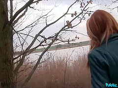 Tempting Student Humping In The Bushes 1