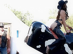 Natural Big Tits Asian Rides Cowgirl Hardcore With With Alexia Anders And Charles Dera