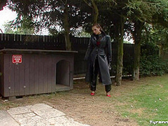 Male Slaves Taken Out And Humiliated