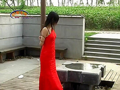 Chinese Girls In Outdoor Bondage