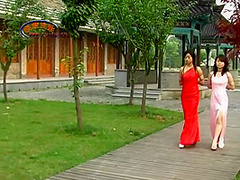 Chinese Girls In Outdoor Bondage