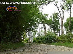 Chinese Girls In Outdoor Bondage