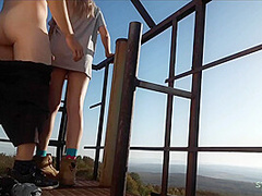 High Altitude Cumshot -amateur Couple - Spicylust
