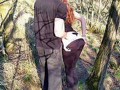 Outdoor Sex In Forest With Girl On Public