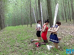 Three Girl Bondage