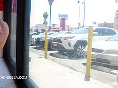 Flashing Tits And Pussy In Public