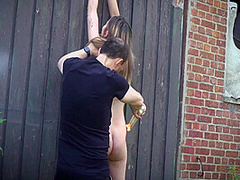 Skinny Teen Gets Hard And Kinky Bondage Pleasure 10 Min