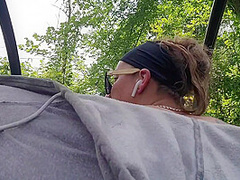 Out Rideing My Gokart And Got Horny So I Stop To Play In Public