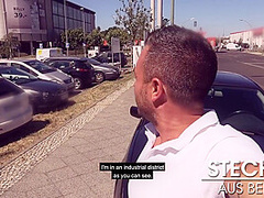 Fit Xxx Sandy And Berlin Banger - I Banged This Fake Tits Fitness Freak In My Car