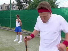 Amirah Adara In Fake Tennis 1