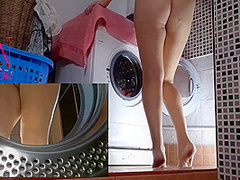 Domination In Laundry. Housewife Fucked In The Washing Machine. Mix Full