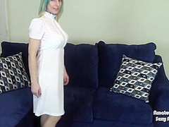 Upskirt Panty Teasing In See Through Dress Milf Wants To Take The Fun Next Level