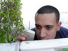 Marsha May - Chick Takes Fat Dick On Sunbed