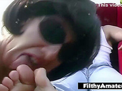 Two Sluts Get Fucked In A Park And Cum On Their Faces