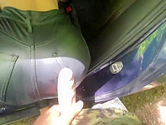 Leather Is Fucked Outdoor