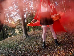 Sexy Girl Lost In The Woods And Gets A Hot Fuck . Halloween 2021