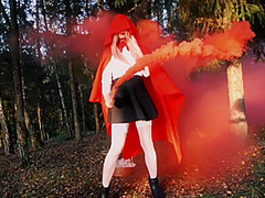 Sexy Girl Lost In The Woods And Gets A Hot Fuck . Halloween 2021