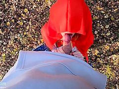 Sexy Girl Lost In The Woods And Gets A Hot Fuck . Halloween 2021