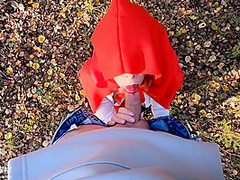 Sexy Girl Lost In The Woods And Gets A Hot Fuck . Halloween 2021