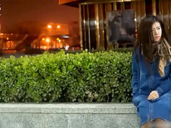 Asian Gagged, Tied And Vibrated In Public