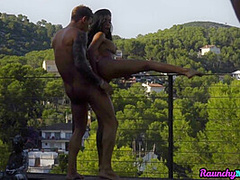 Bigtit stepmom sucking and riding dick in erotic couple