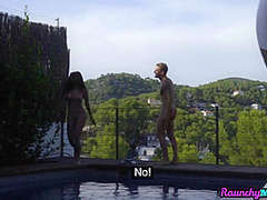 Bigtit stepmom sucking and riding dick in erotic couple