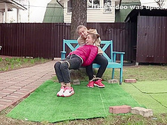 Outdoor Winter Bondage