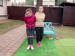 Outdoor Winter Bondage