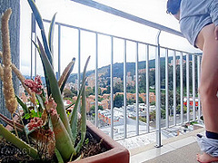 Balcony Again! Noon Is Always A Perfect Time For A Public Display Of Love And Good Sex