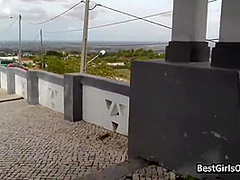 Couple Tourists Sex Ins Public Castels