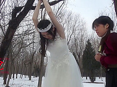 Chinese Slave Girls In The Snow
