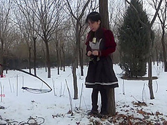 Chinese Slave Girls In The Snow