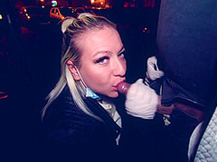 - 4k -fuck Coronavirus! -part 5- Risky Outdoor Blowjob, Cumshot Adella Jay