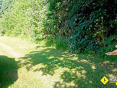 Ashlyn Peaks - Roadside - Busty Fucked By A Mechanic In The Woods