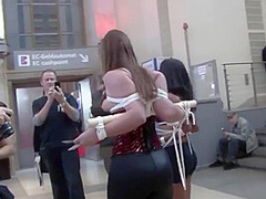 Drea And Yvette Venus - Faire Slave Walk Pt1