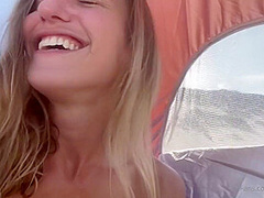 Amateur Milf Blonde Sabrina