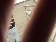 Asian Outdoor Bondage Stroll