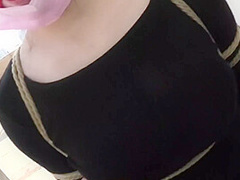 Asian Outdoor Bondage Stroll