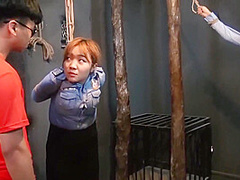 Asian Policewomen Captured