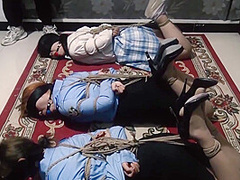 Asian Policewomen Captured