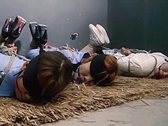 Asian Policewomen Captured