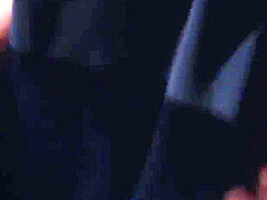 Gangbang With A Busty Brunette In A Parking