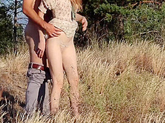 Outdoor Sex! Extreme Fuck In Nature. Risky Public Fuck